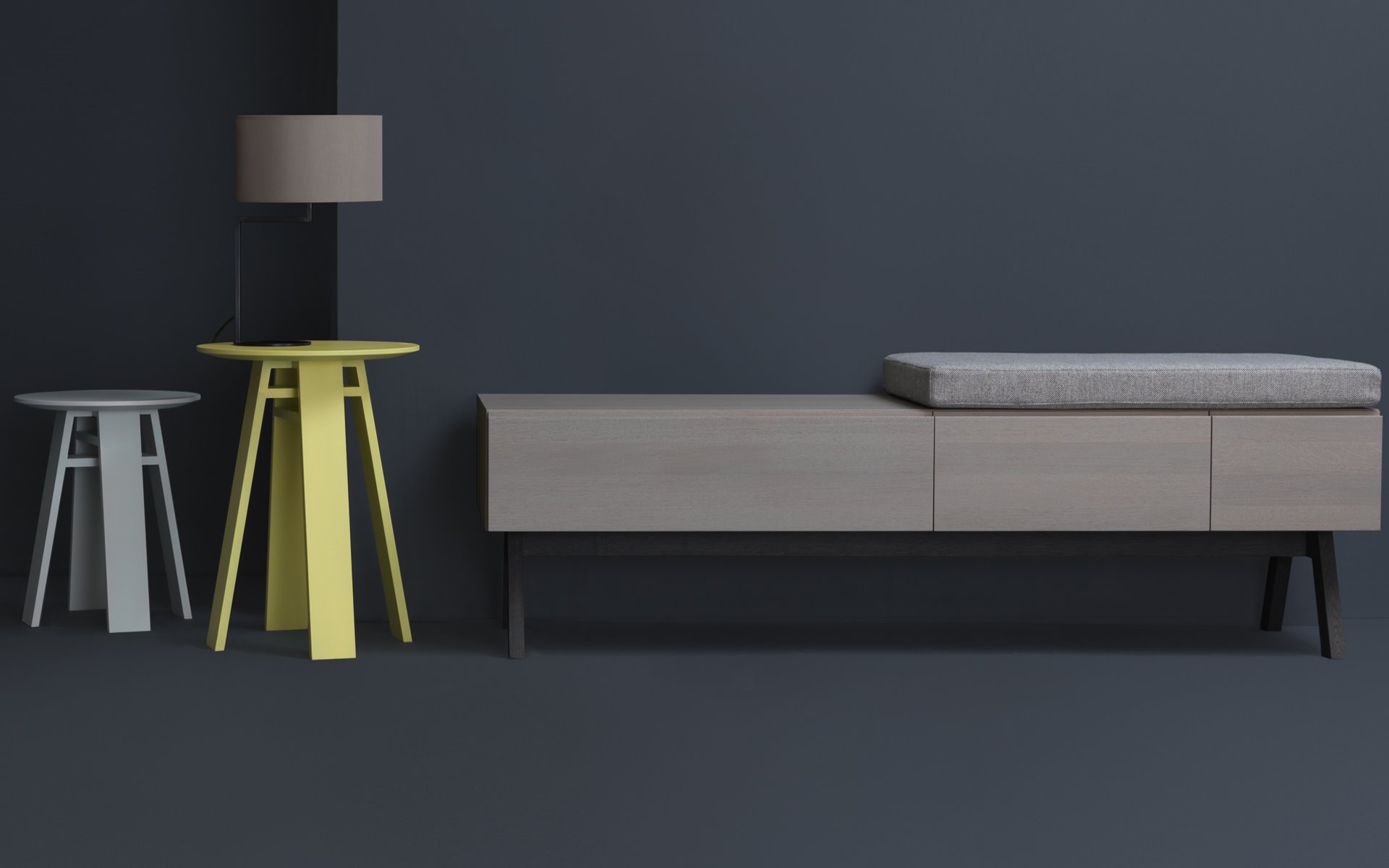 Designdressoir Z Podest  Atelier Bed Habits 1920 2